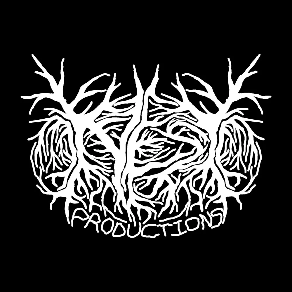 Nest Productions Logo - Black Denim Printed Patches (2 sizes)
