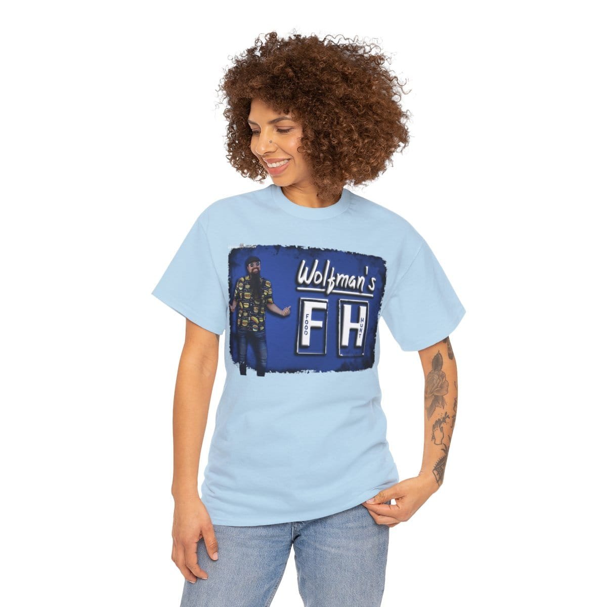 Wolfman's Food Hunt Short Sleeve Tshirt - Image 15