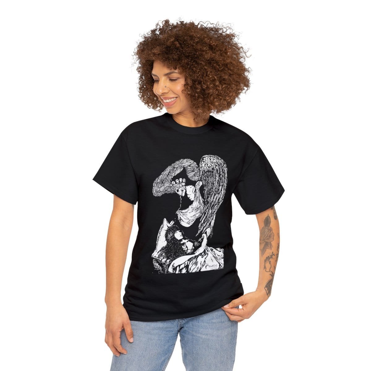 The Angel of Death by The Wounded Society Short Sleeve Tshirt - Image 3