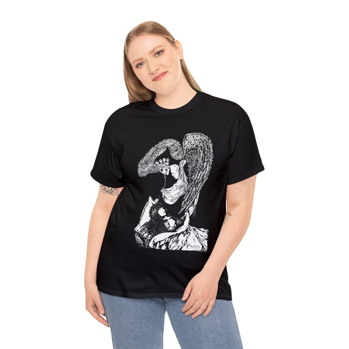 The Angel of Death by The Wounded Society Short Sleeve Tshirt - Image 4
