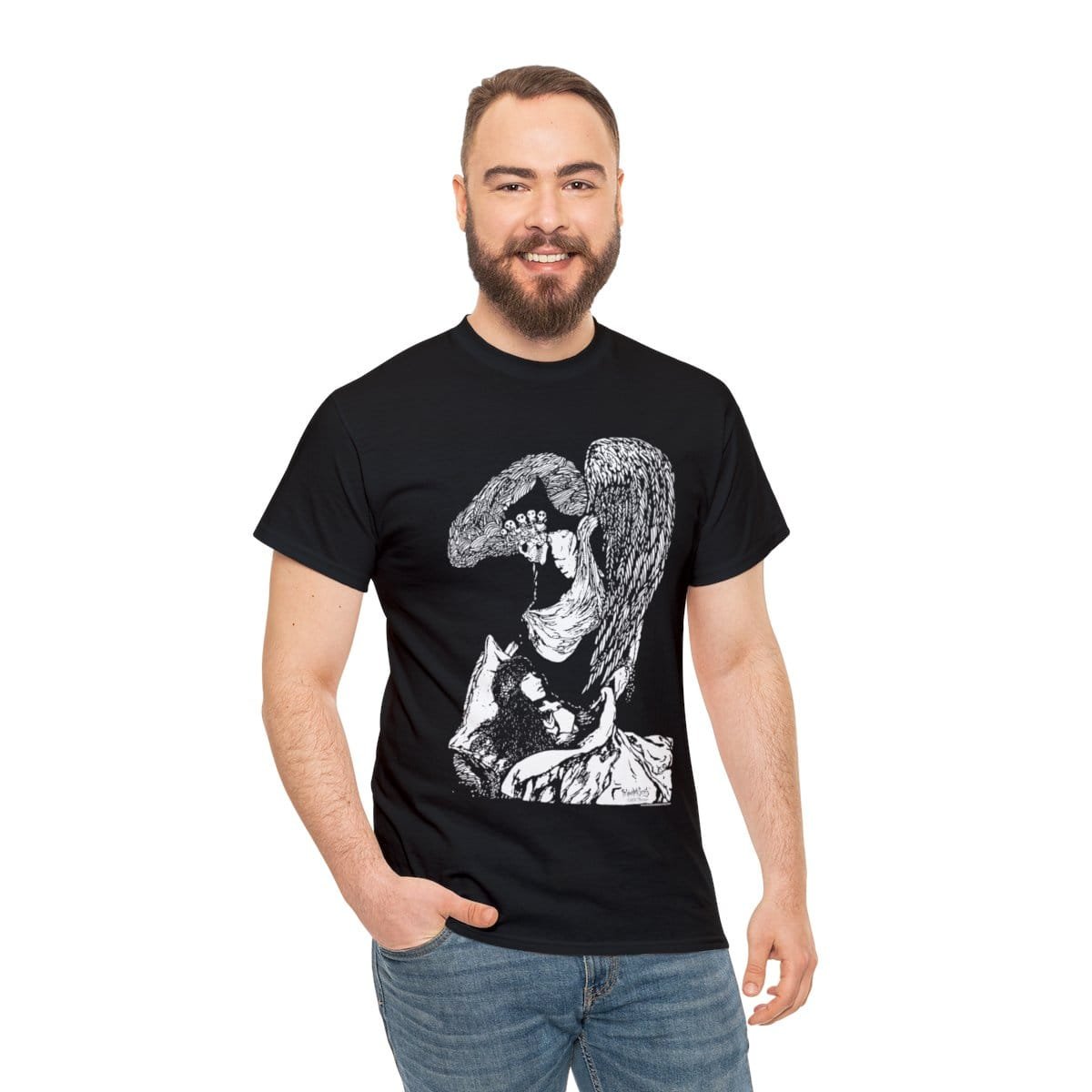 The Angel of Death by The Wounded Society Short Sleeve Tshirt - Image 5