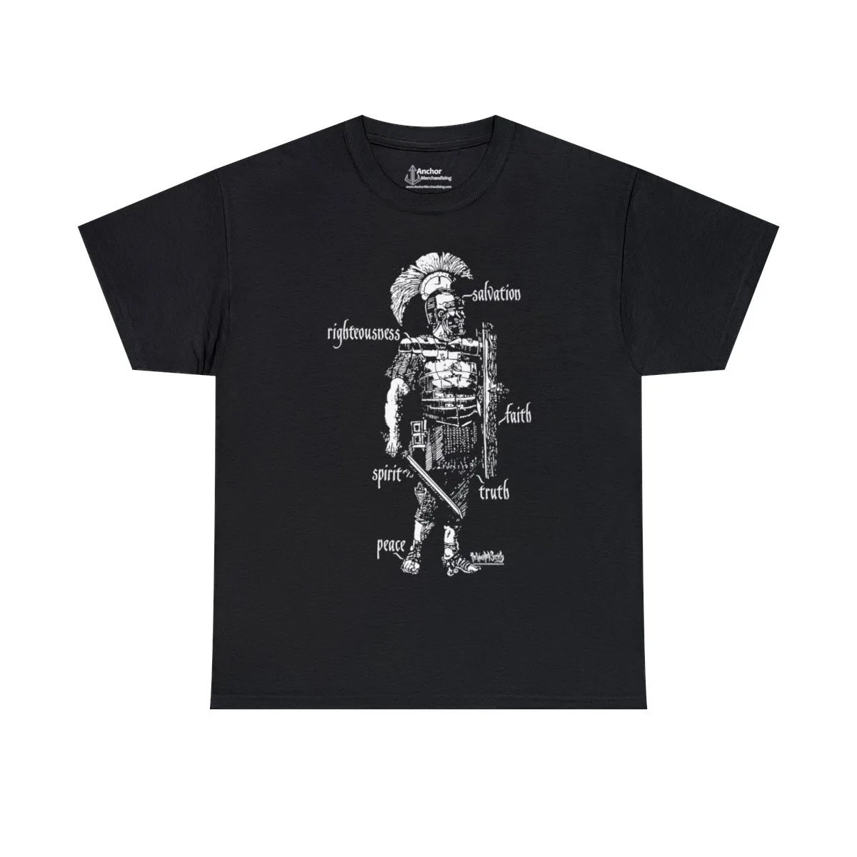 Armor of God by The Wounded Society Short Sleeve Tshirt