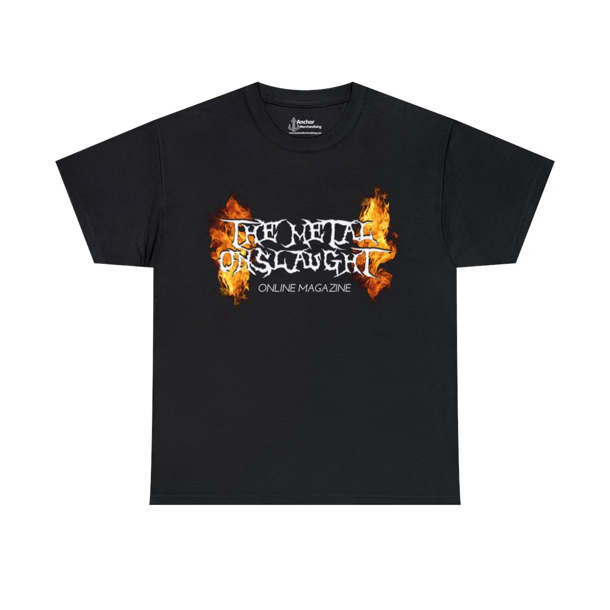 The Metal Onslaught Online Magazine Short Sleeve Tshirt (2-Sided)