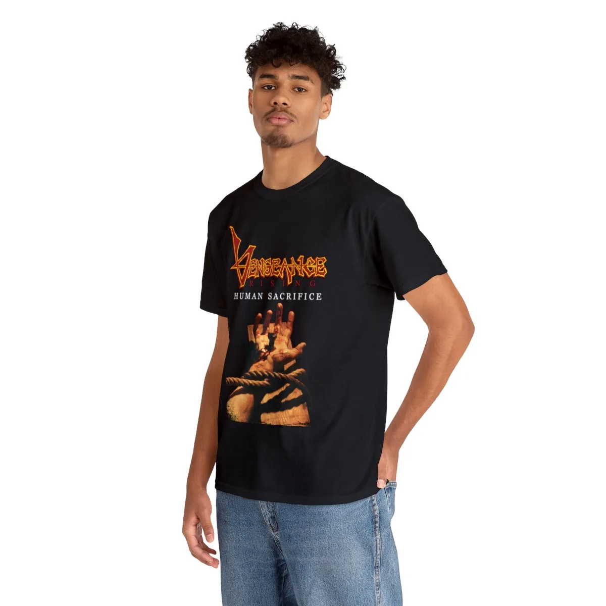 Vengeance Rising – Human Sacrifice Short Sleeve Tshirt - Anchor