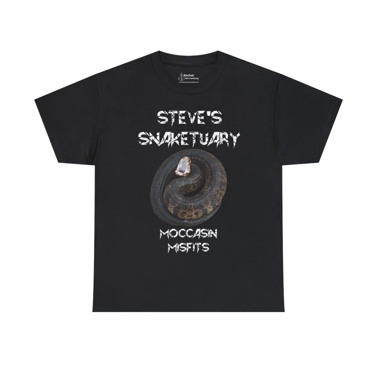 Steve's Snaketuary - Moccasin Misfits Short Sleeve Tshirt