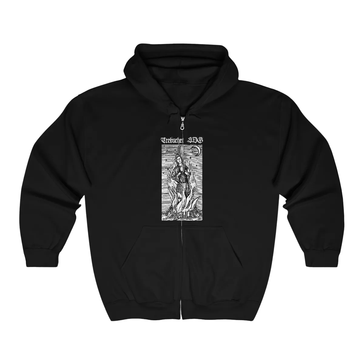 Trebuchet SDG - Stake (The Charon Collective) Full Zip Hooded Sweatshirt
