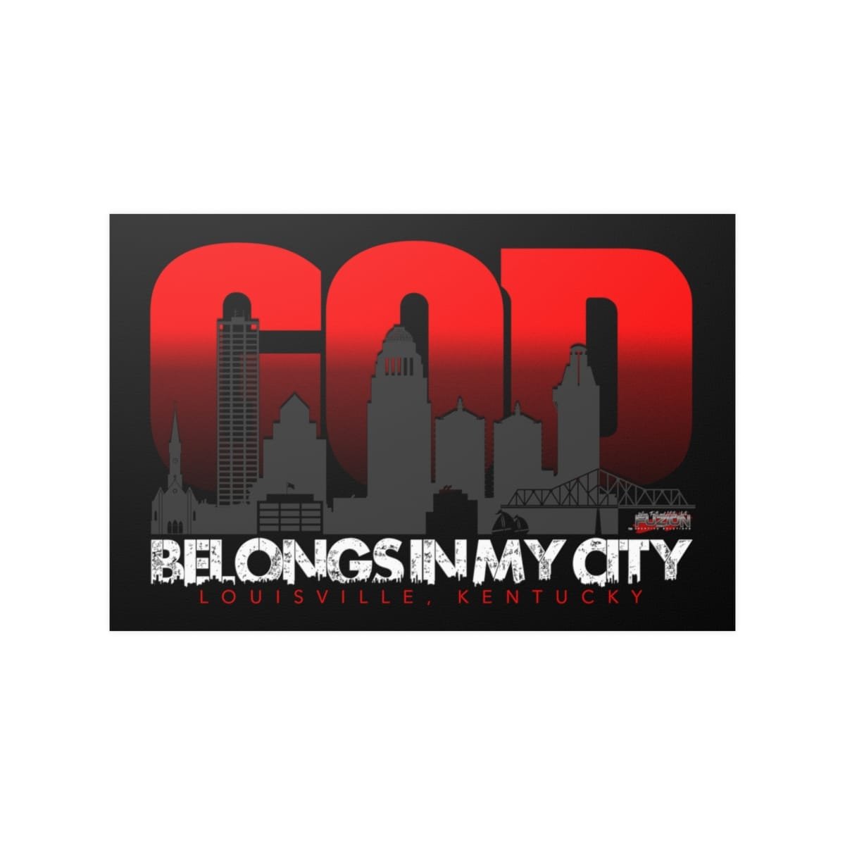 TheRiverKY - God Belongs Satin Posters (210gsm) - Image 10