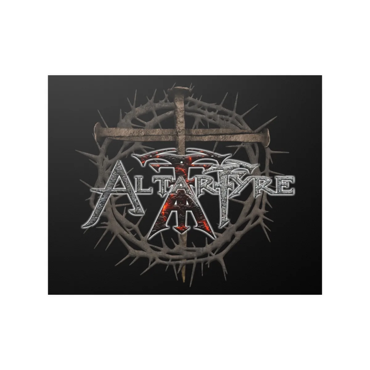 Altarfyre Logo Poster Prints (210gsm)