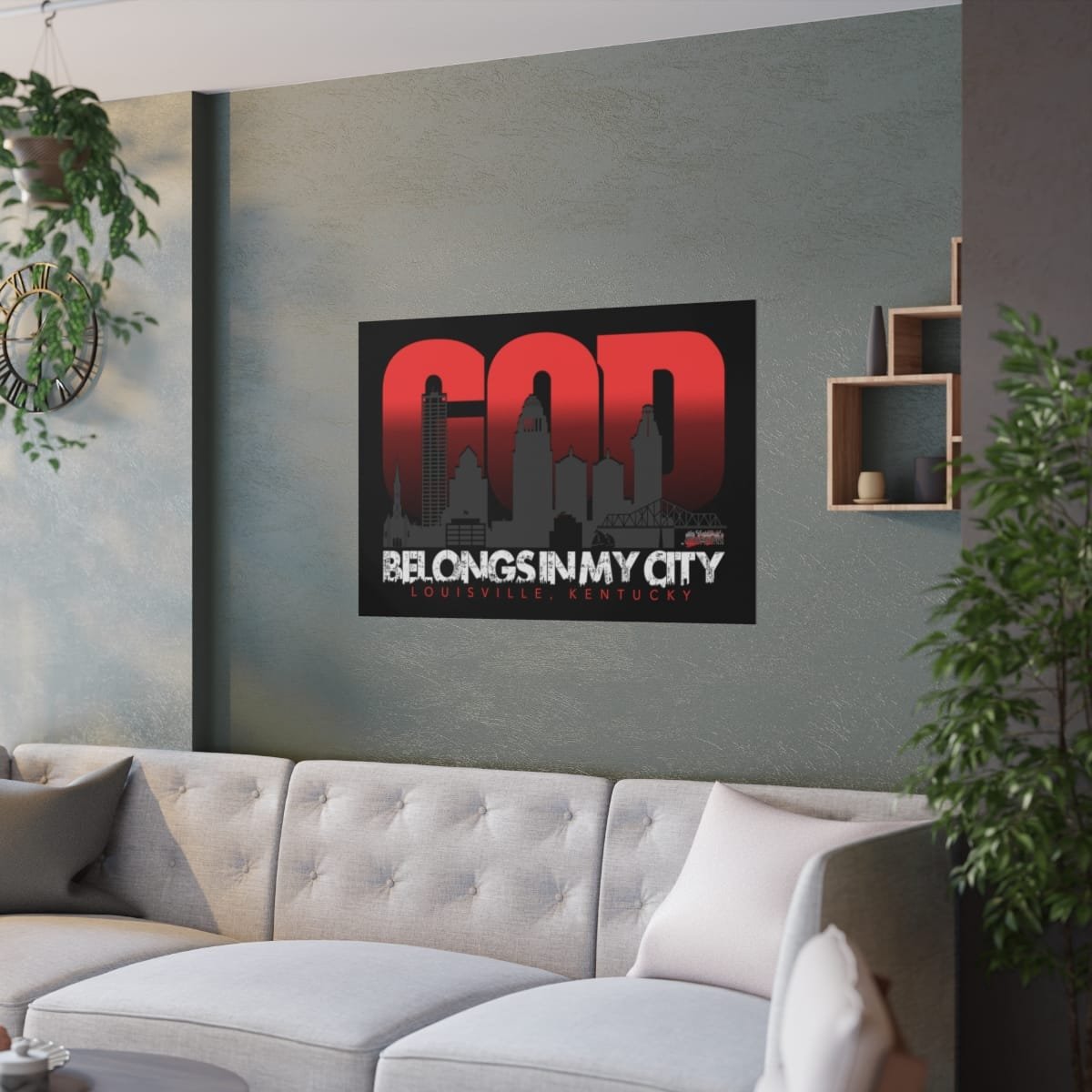 TheRiverKY - God Belongs Satin Posters (210gsm) - Image 21