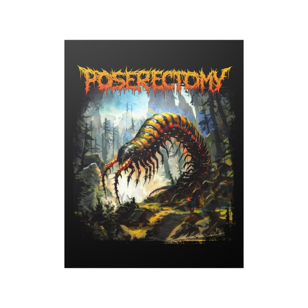 Poserectomy – Experimentation (Broken Curfew) Poster Prints (210gsm ...