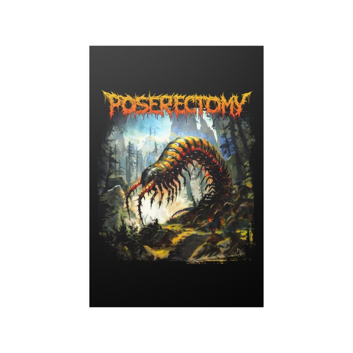 Poserectomy – Experimentation (Broken Curfew) Poster Prints (210gsm ...