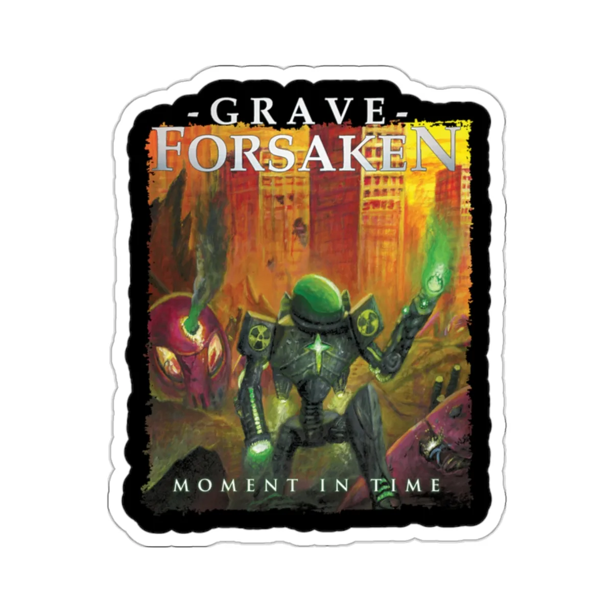 Grave Forsaken – Moment In Time Die Cut Stickers - Anchor