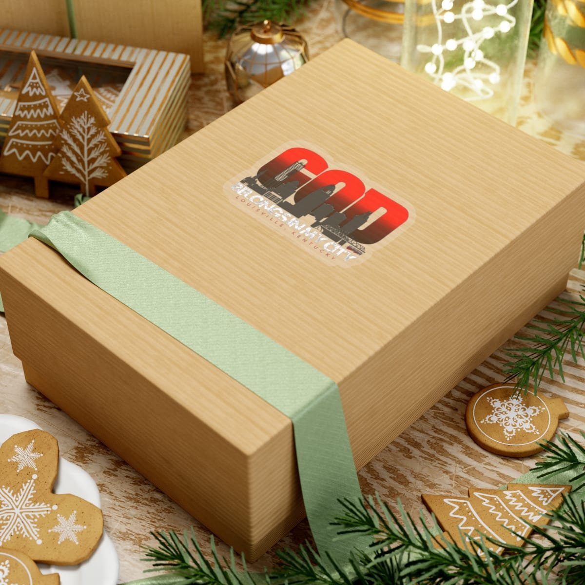 TheRiverKY - God Belongs Die Cut Stickers - Image 9