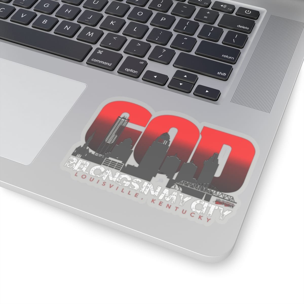 TheRiverKY - God Belongs Die Cut Stickers - Image 11