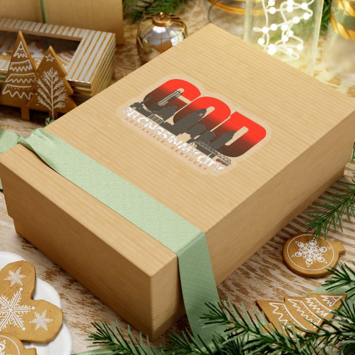 TheRiverKY - God Belongs Die Cut Stickers - Image 12