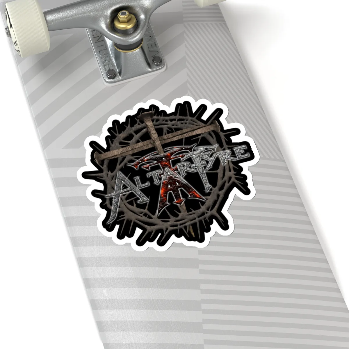 Altarfyre Logo Die Cut Stickers