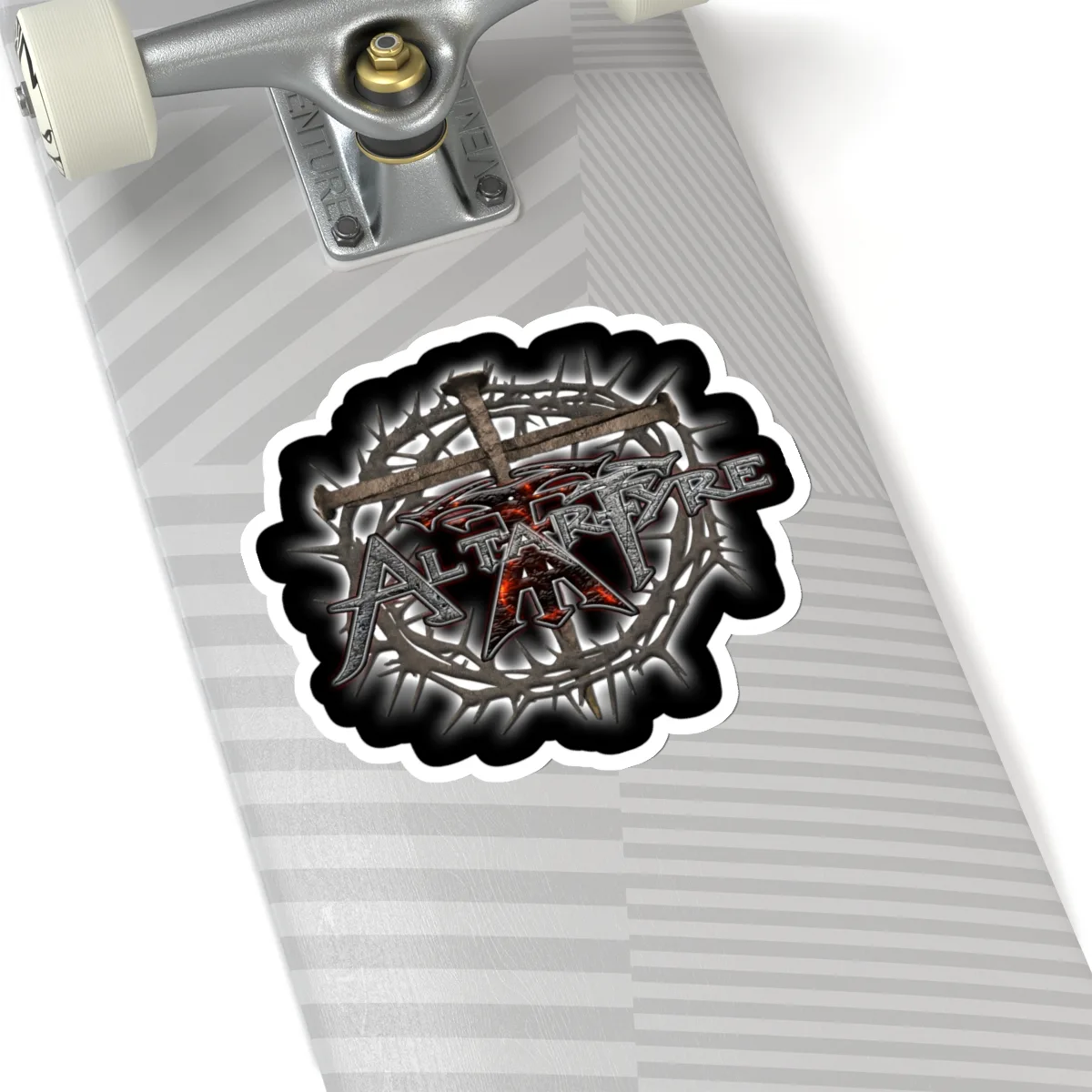 Altarfyre Logo Version 2 Die Cut Stickers