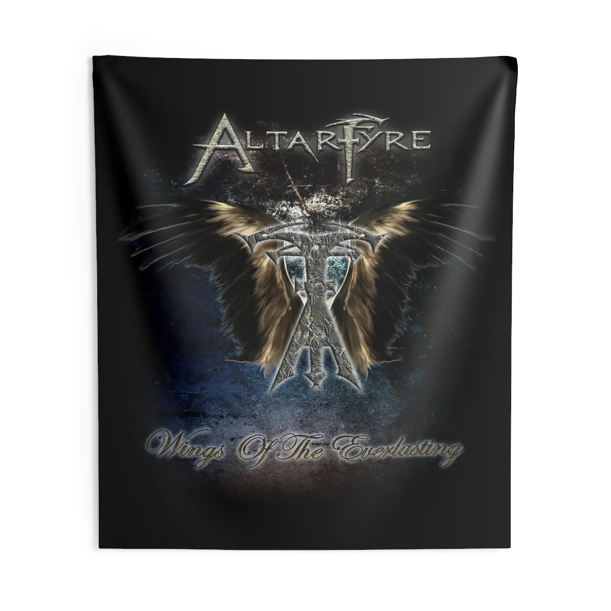 Altarfyre - Wings Of The Everlasting Indoor Wall Tapestries