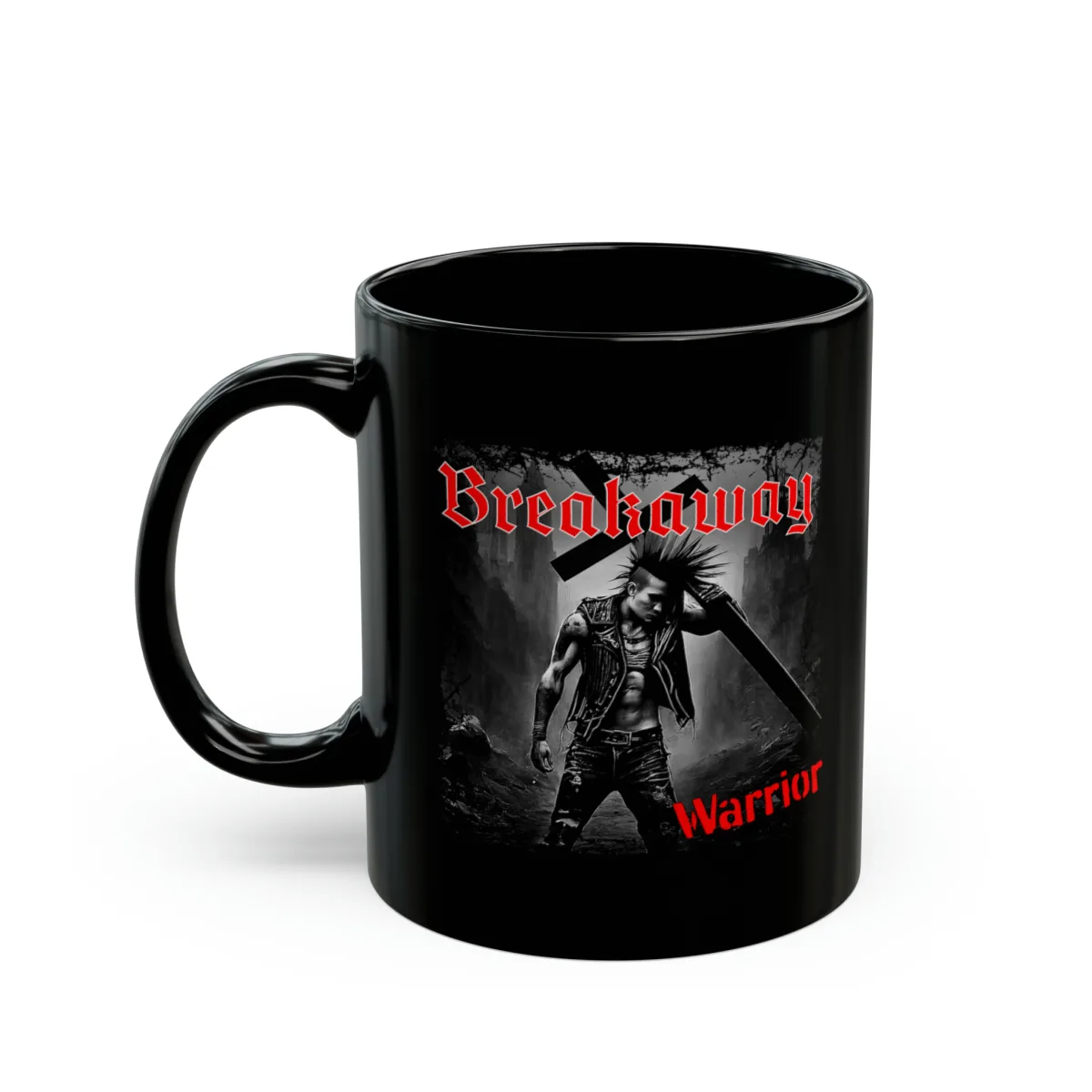 Breakaway - Warrior 11oz Black mug