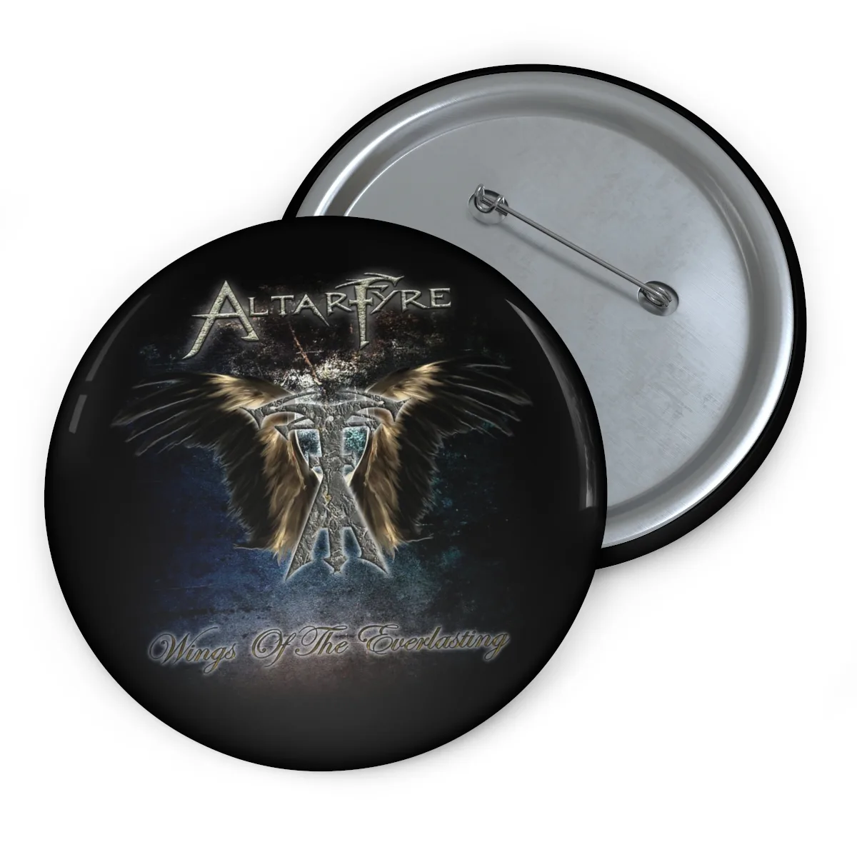 Altarfyre - Wings Of The Everlasting Pin Buttons