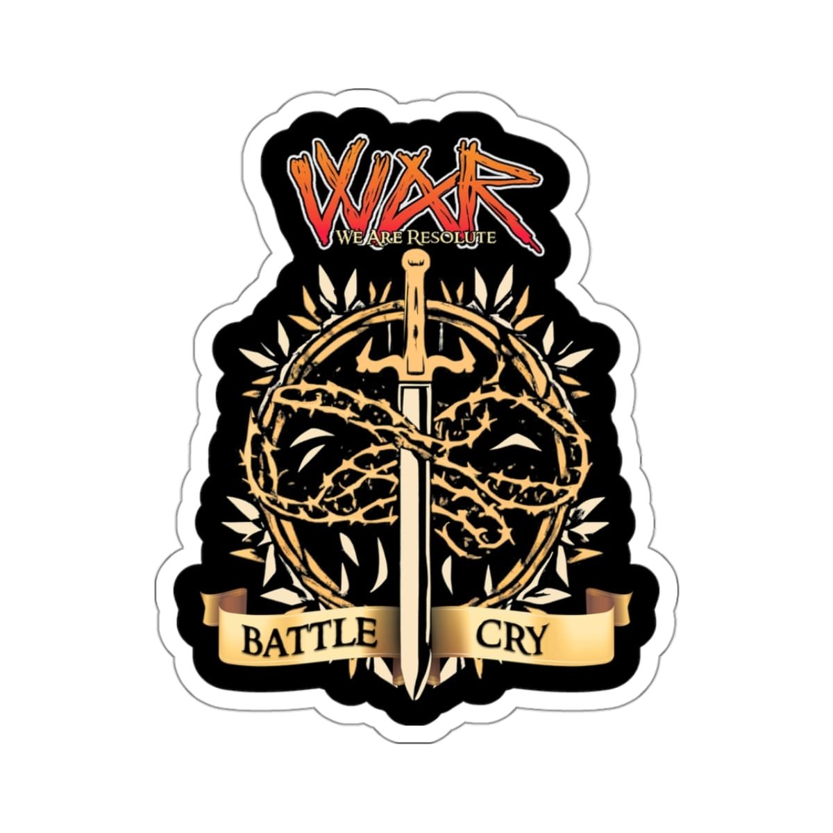 We Are Resolute - Battle Cry Die Cut Stickers - Image 7
