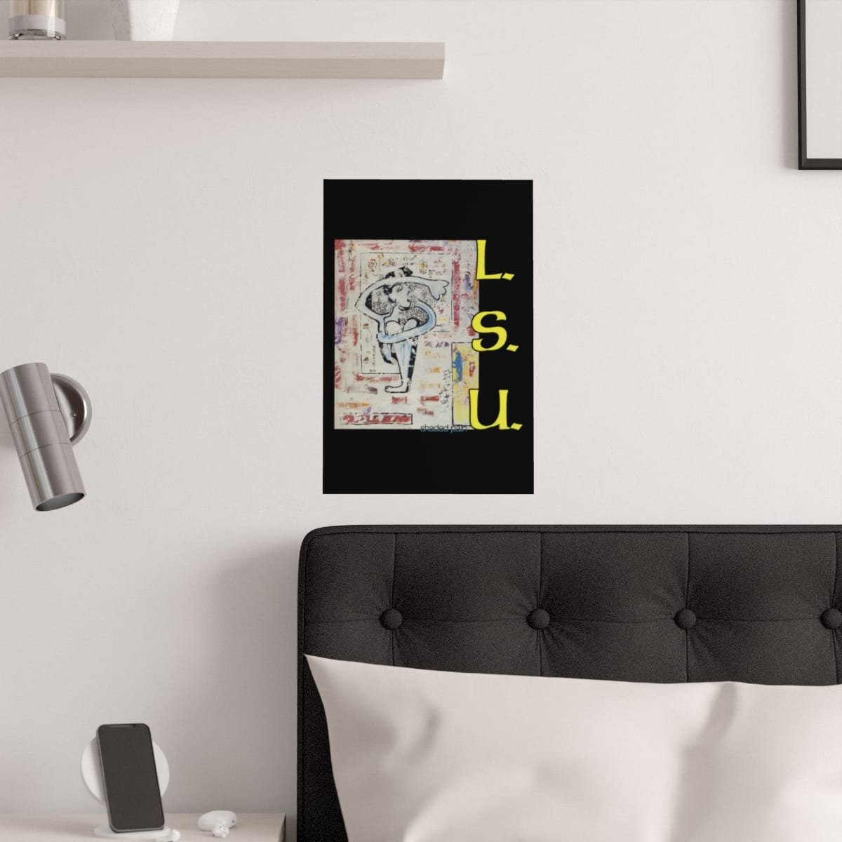 LSU - Shaded Pain Poster Prints (210gsm) - Image 8