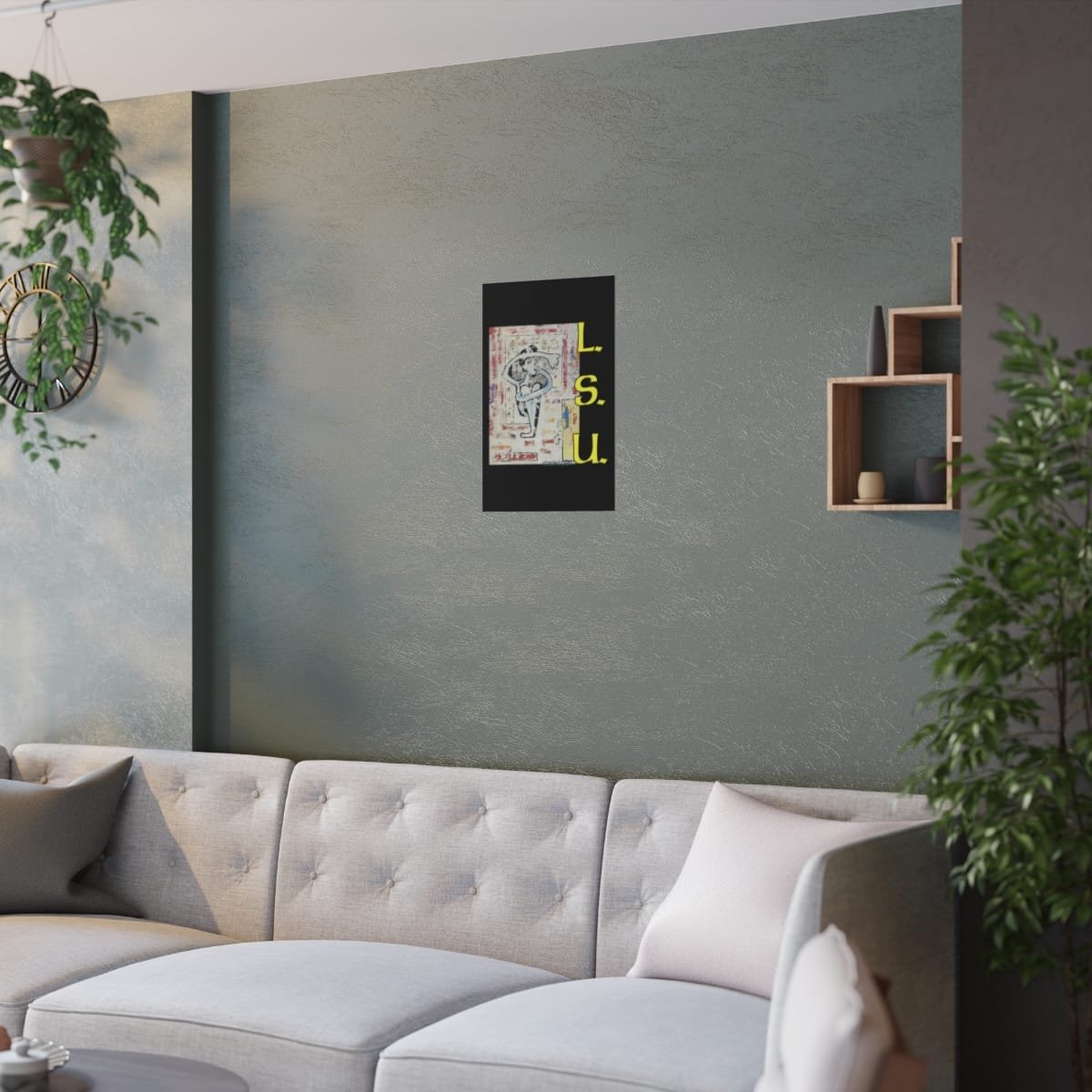 LSU - Shaded Pain Poster Prints (210gsm) - Image 9