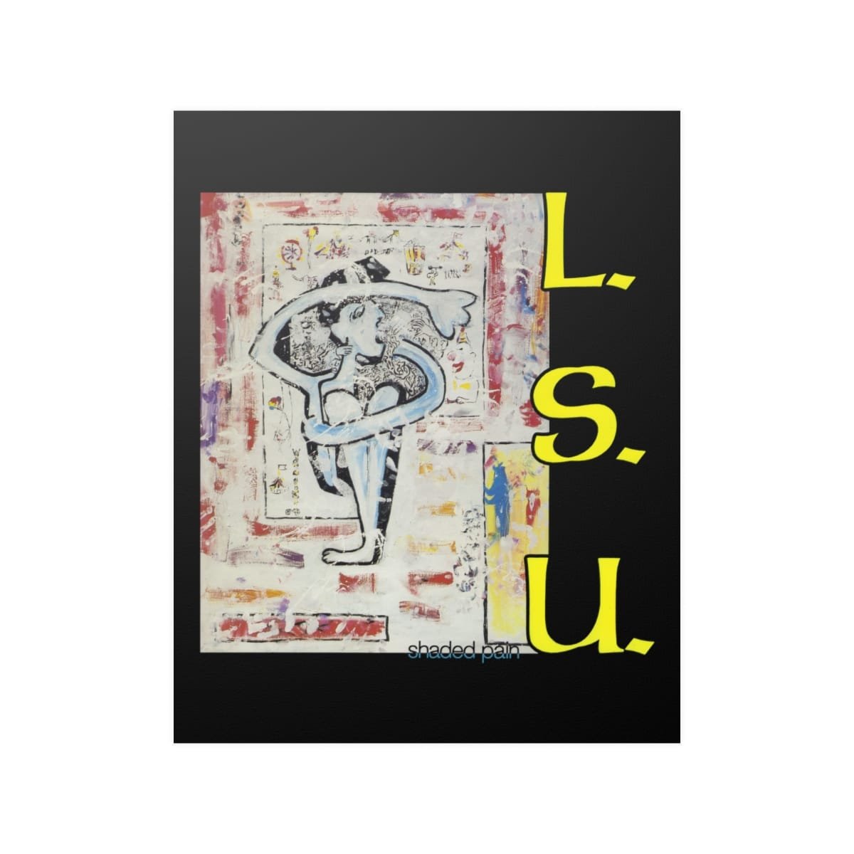 LSU - Shaded Pain Poster Prints (210gsm) - Image 10