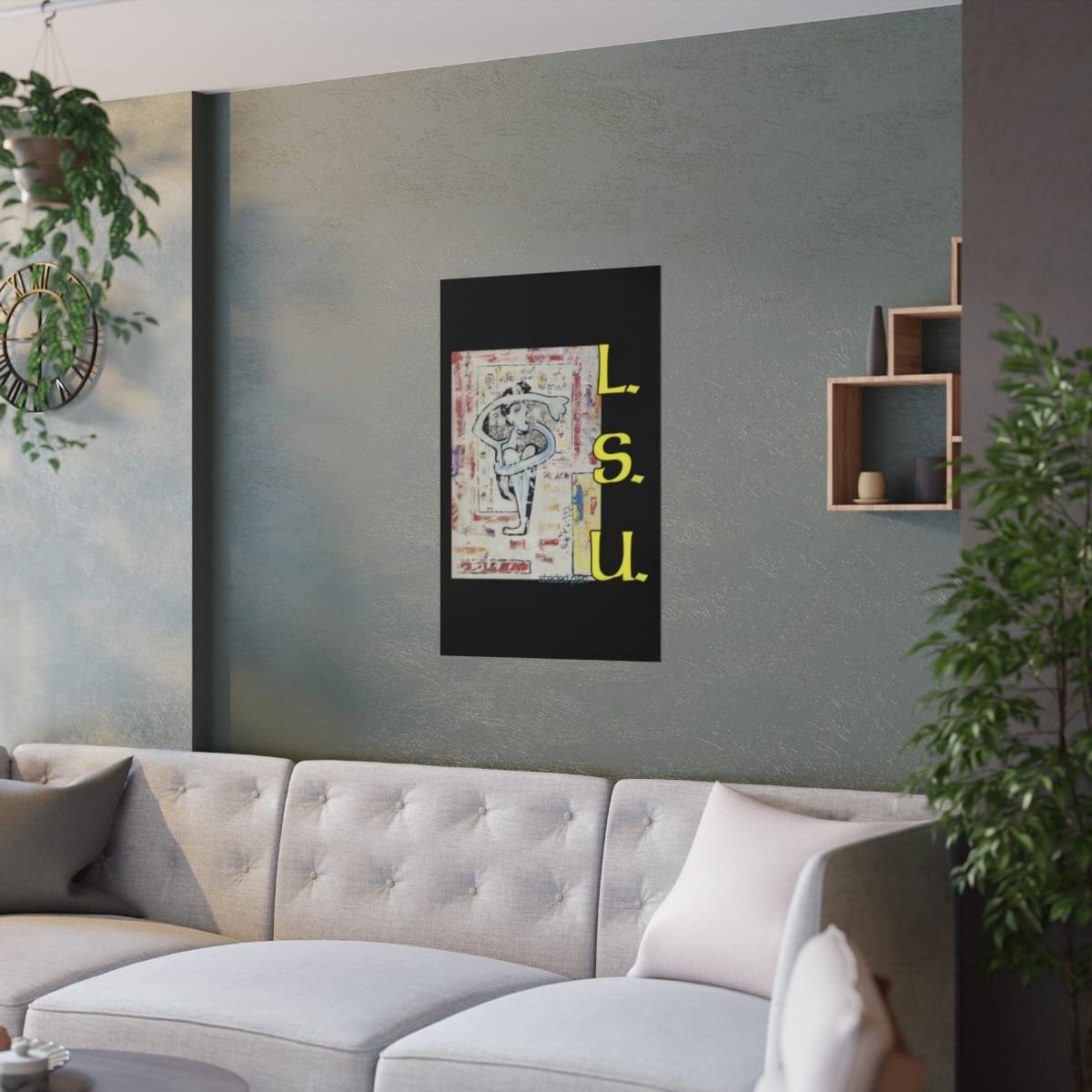 LSU - Shaded Pain Poster Prints (210gsm) - Image 18