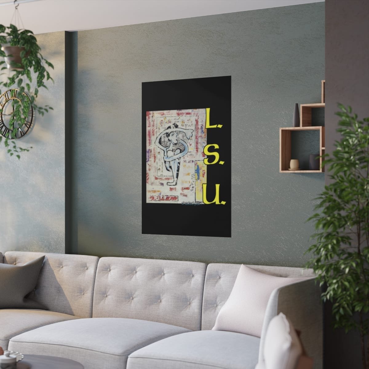 LSU - Shaded Pain Poster Prints (210gsm) - Image 21