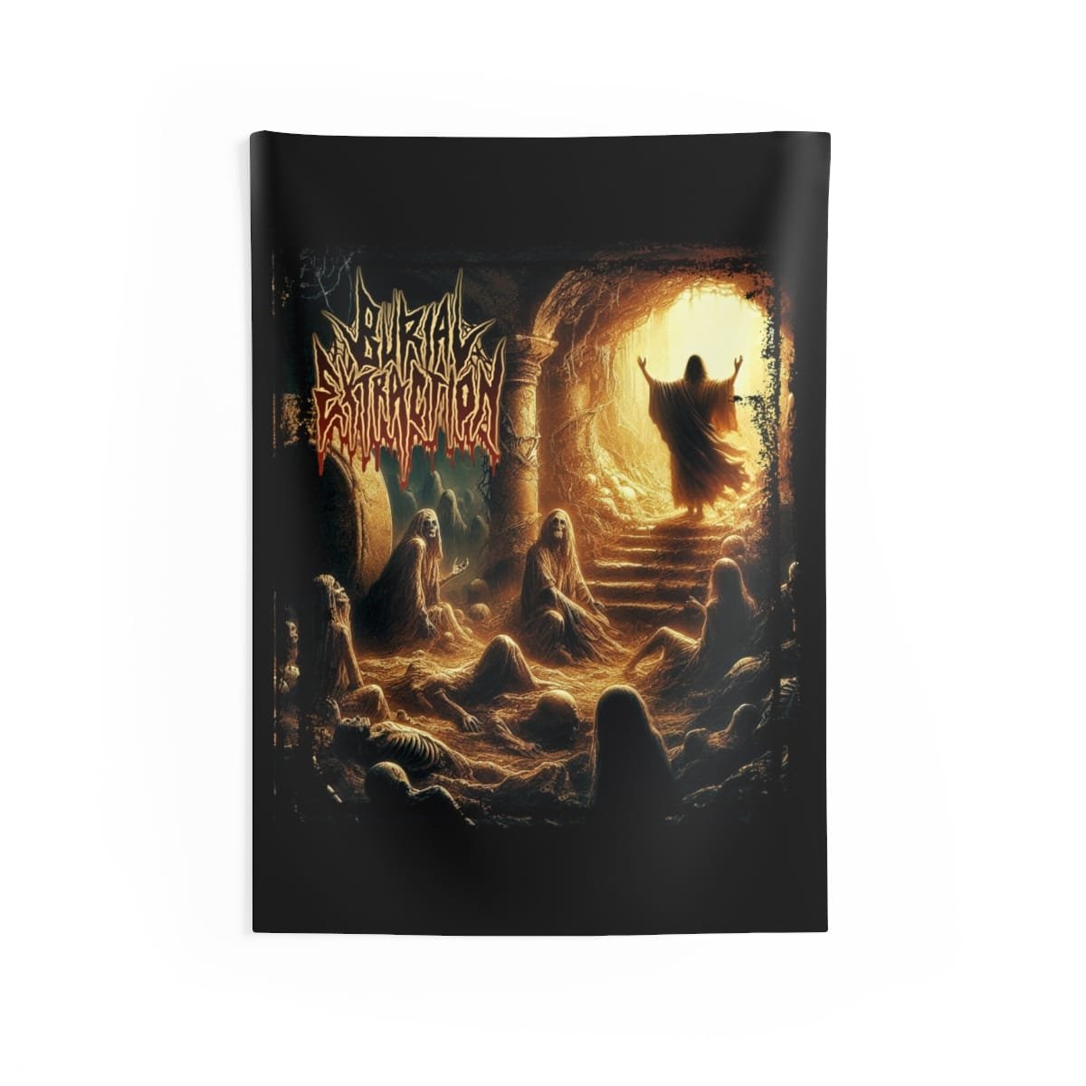 Burial Extraction - The Firstborn From The Dead Indoor Wall Tapestries - Image 2