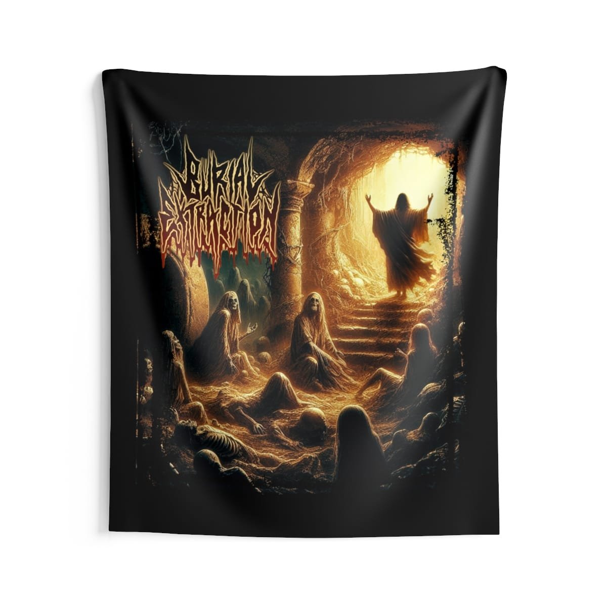Burial Extraction - The Firstborn From The Dead Indoor Wall Tapestries - Image 4