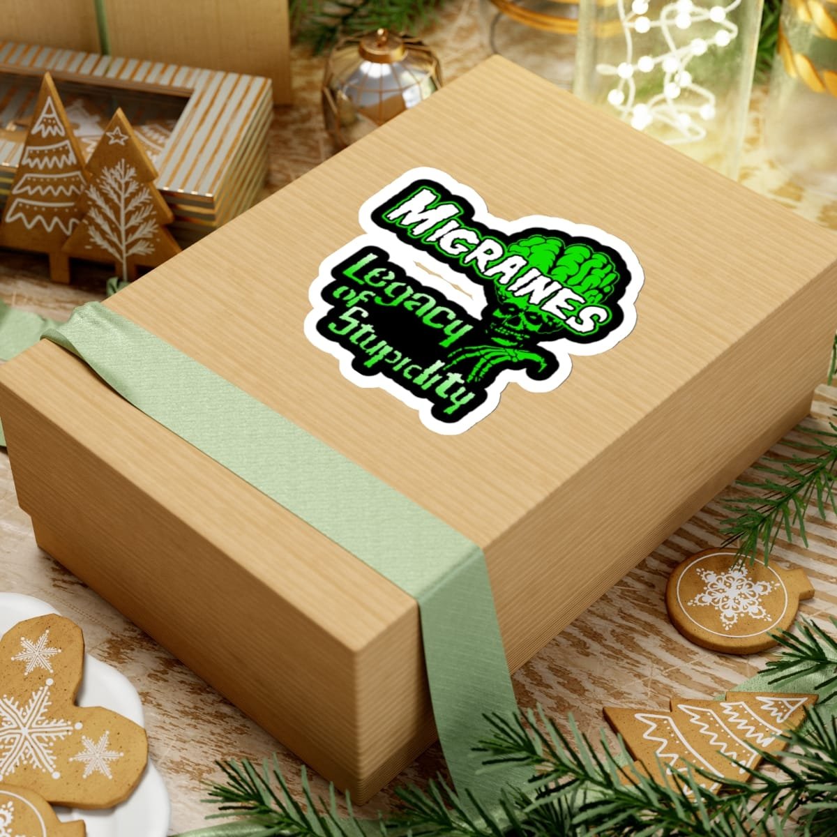 The Migraines - Misfits Parody Die Cut Stickers - Image 12