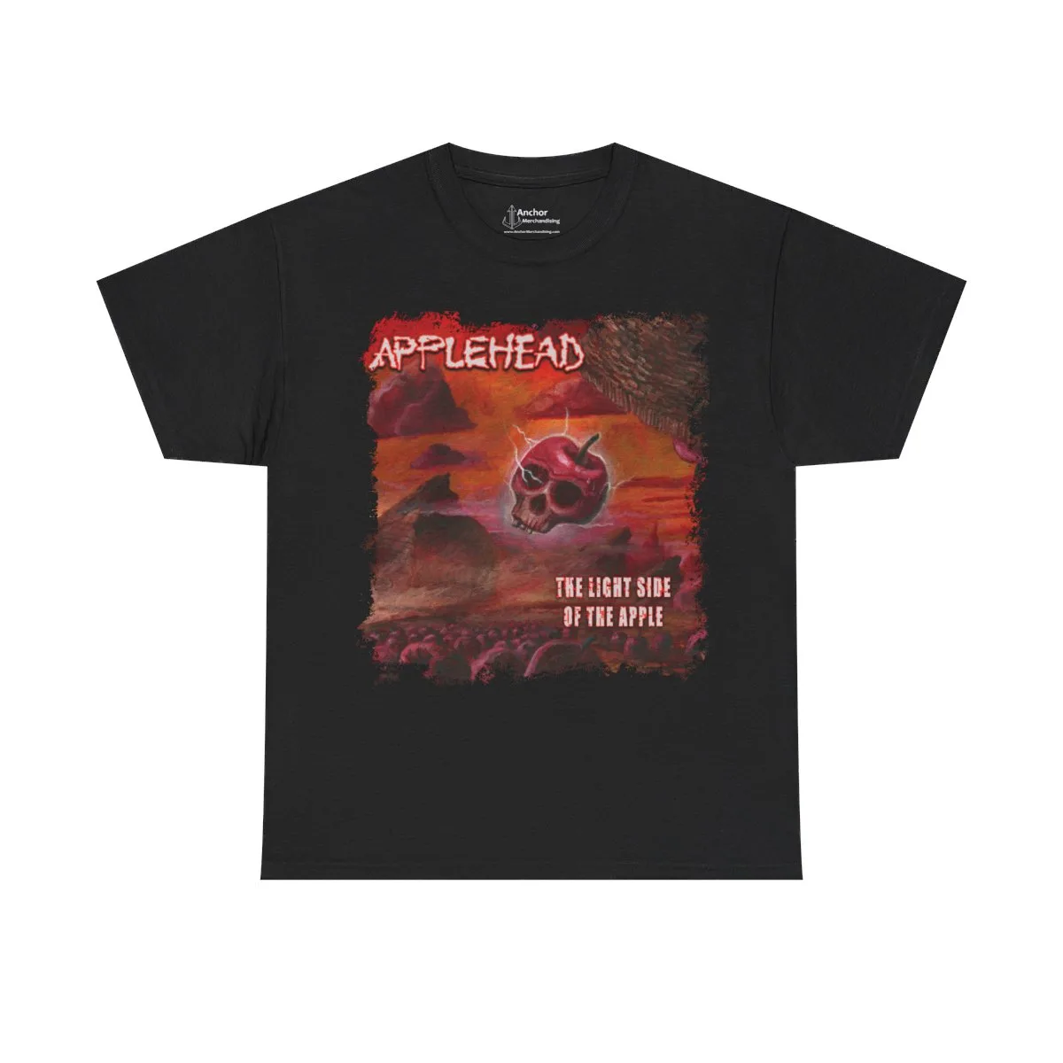Applehead - The Light Side Of The Apple Short Sleeve T-shirt