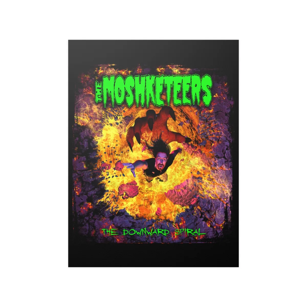The Moshketeers - The Downward Spiral Poster Prints (210gsm)