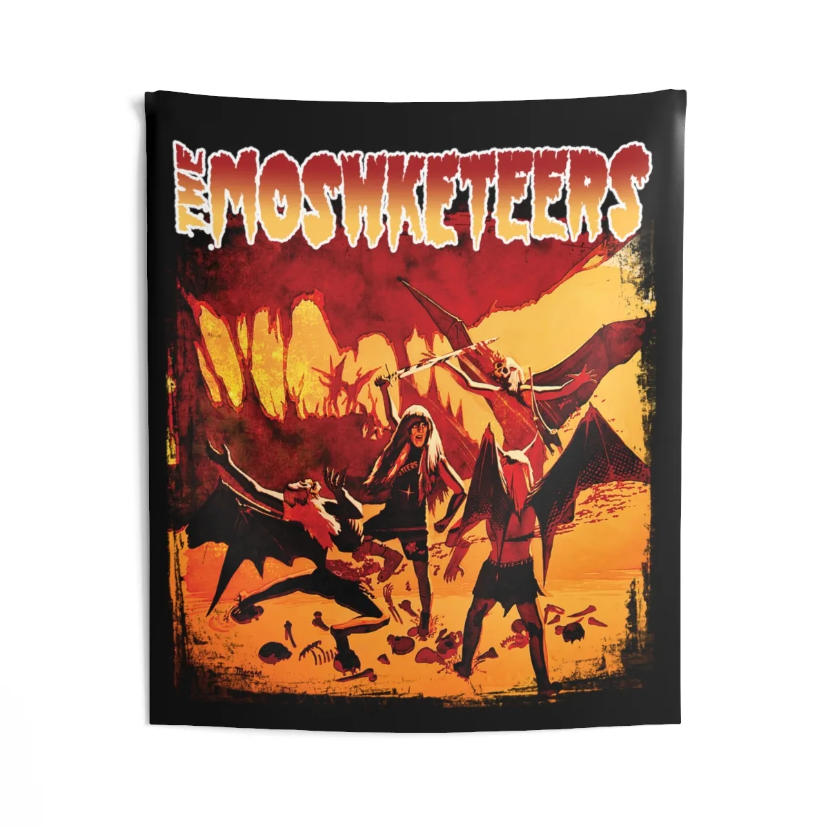 The Moshketeers Indoor Wall Tapestries