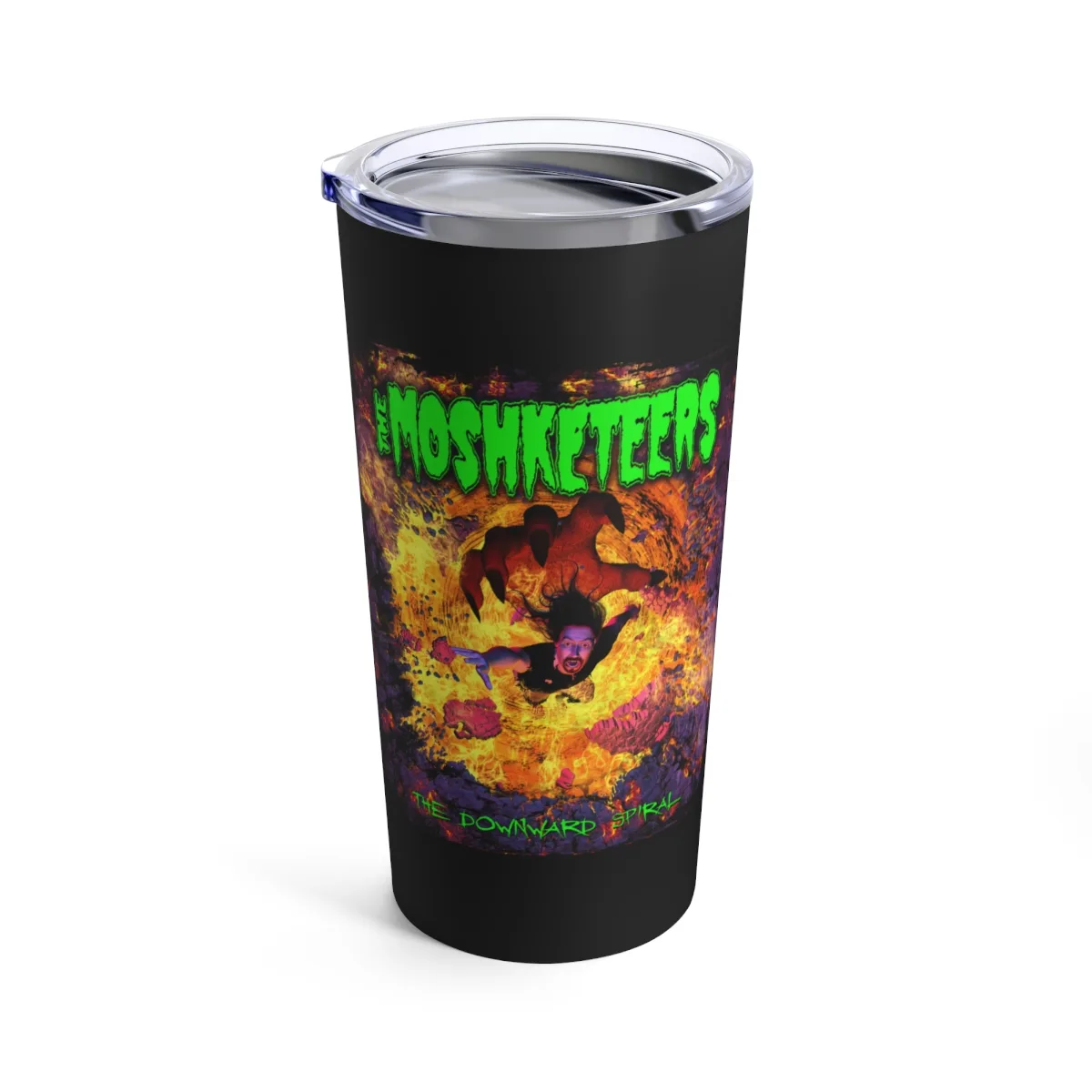 The Moshketeers - The Downward Spiral 20oz Stainless Steel Tumbler