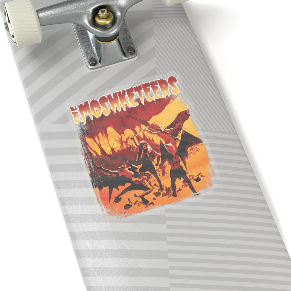 The Moshketeers Die Cut Stickers