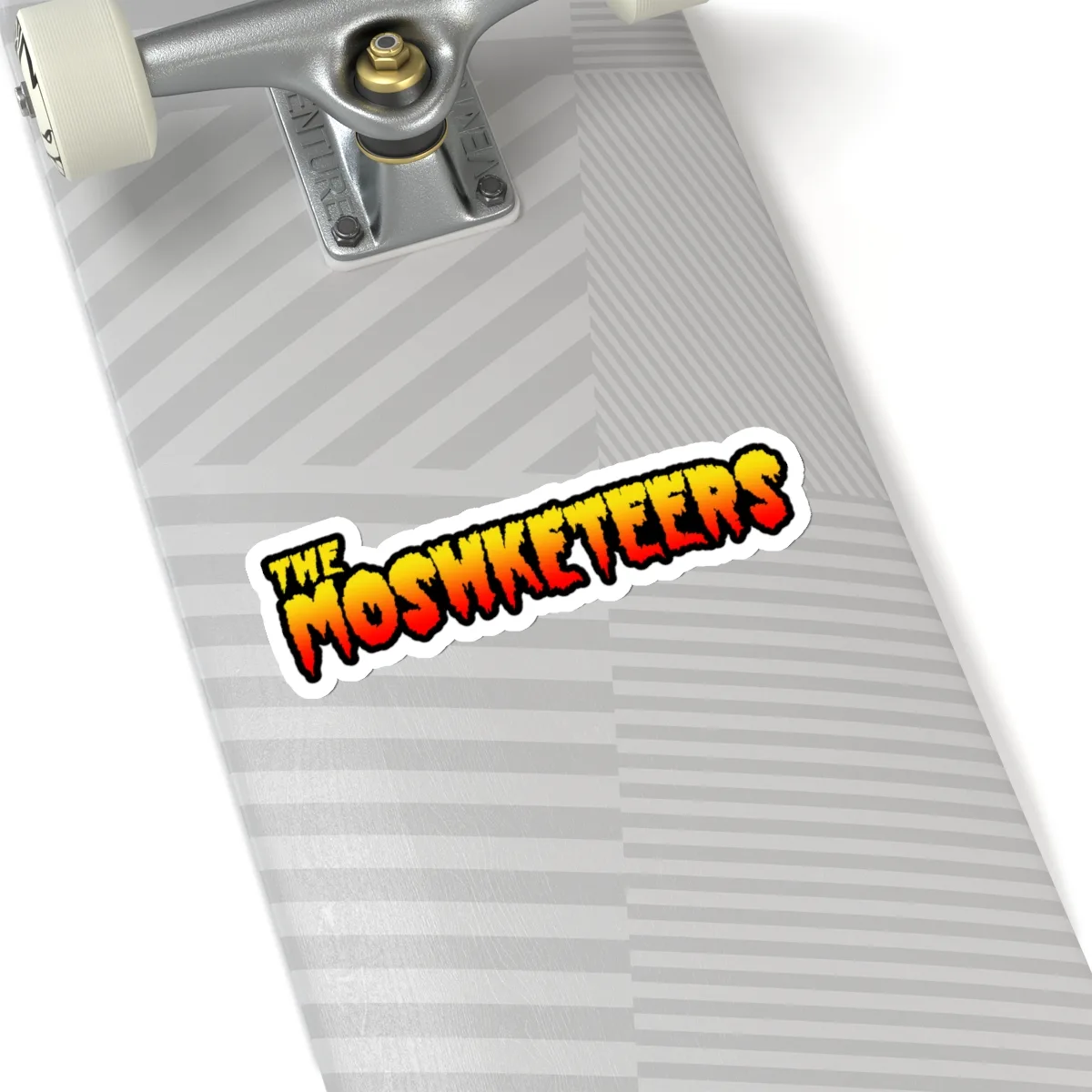 The Moshketeers Logo Die Cut Stickers