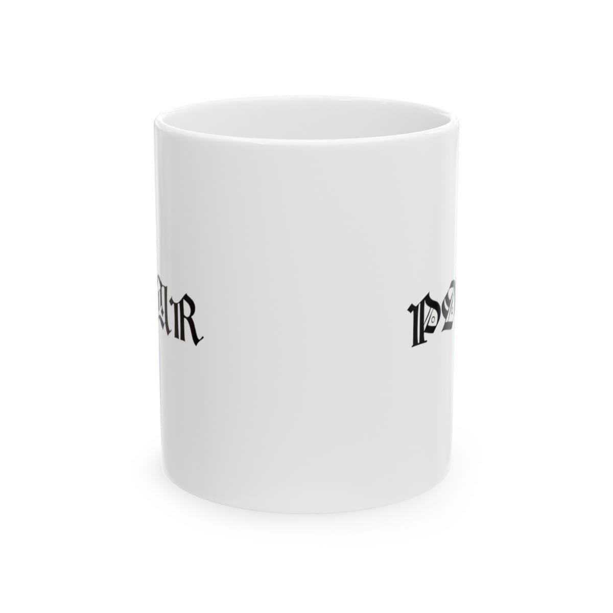 Pozar Logo 11oz White Mug - Image 2