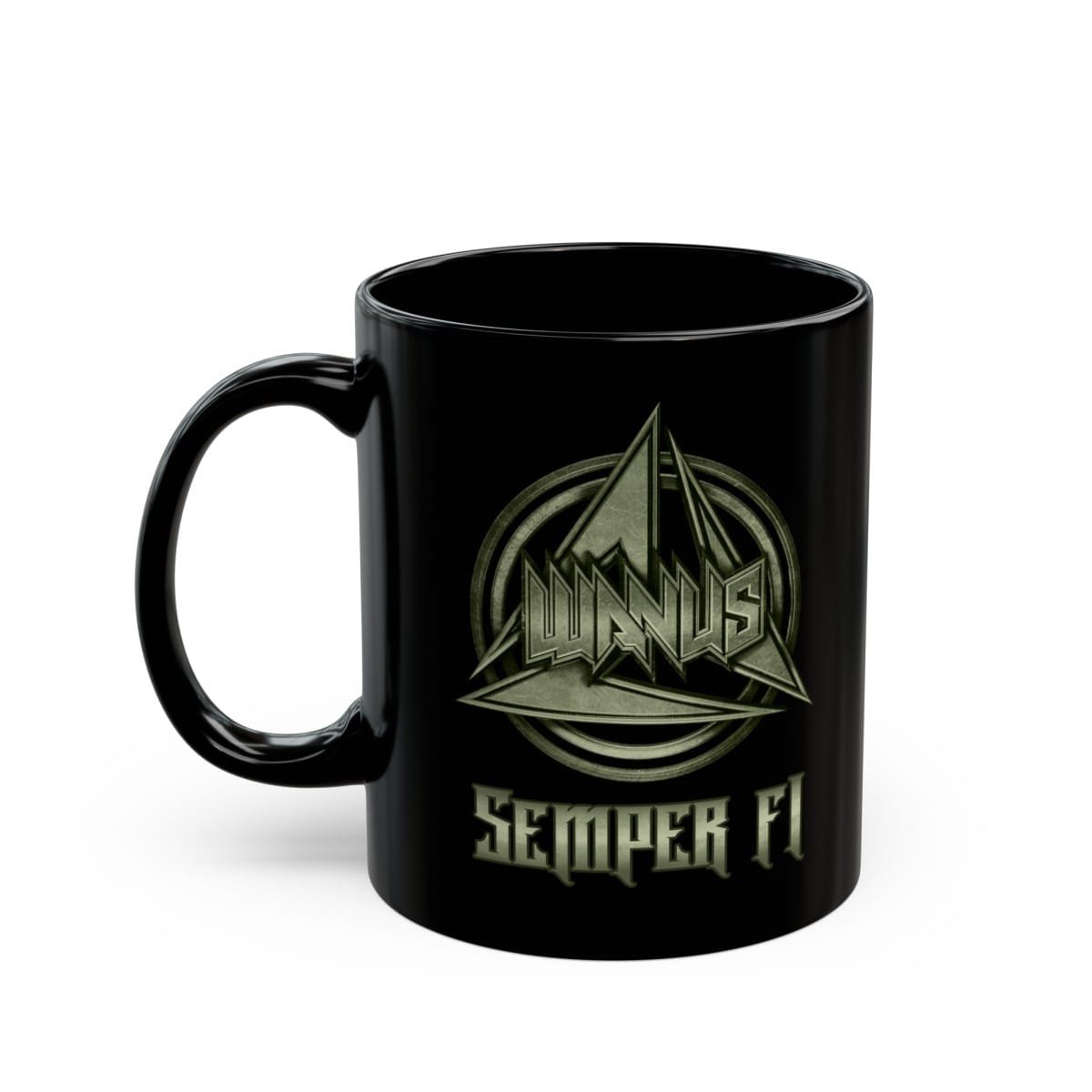 Wanus - Semper Fi Black Mugs (11oz, 15oz) (2-Sided) - Image 12