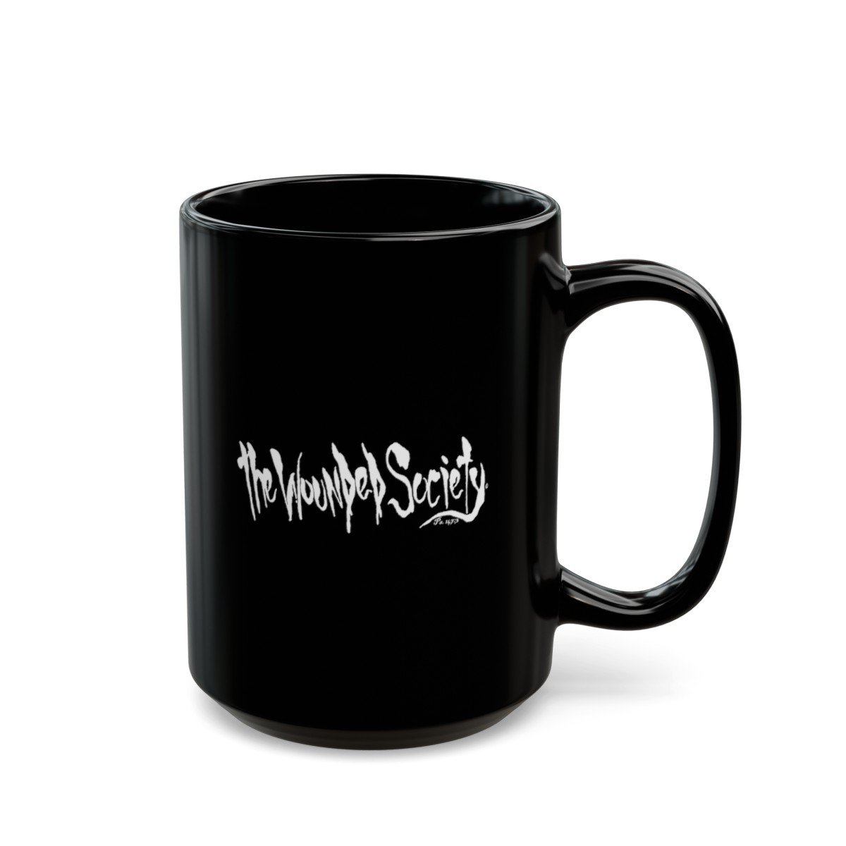 The Fig Leaf by The Wounded Society Black Mugs (11oz, 15oz) - Image 10