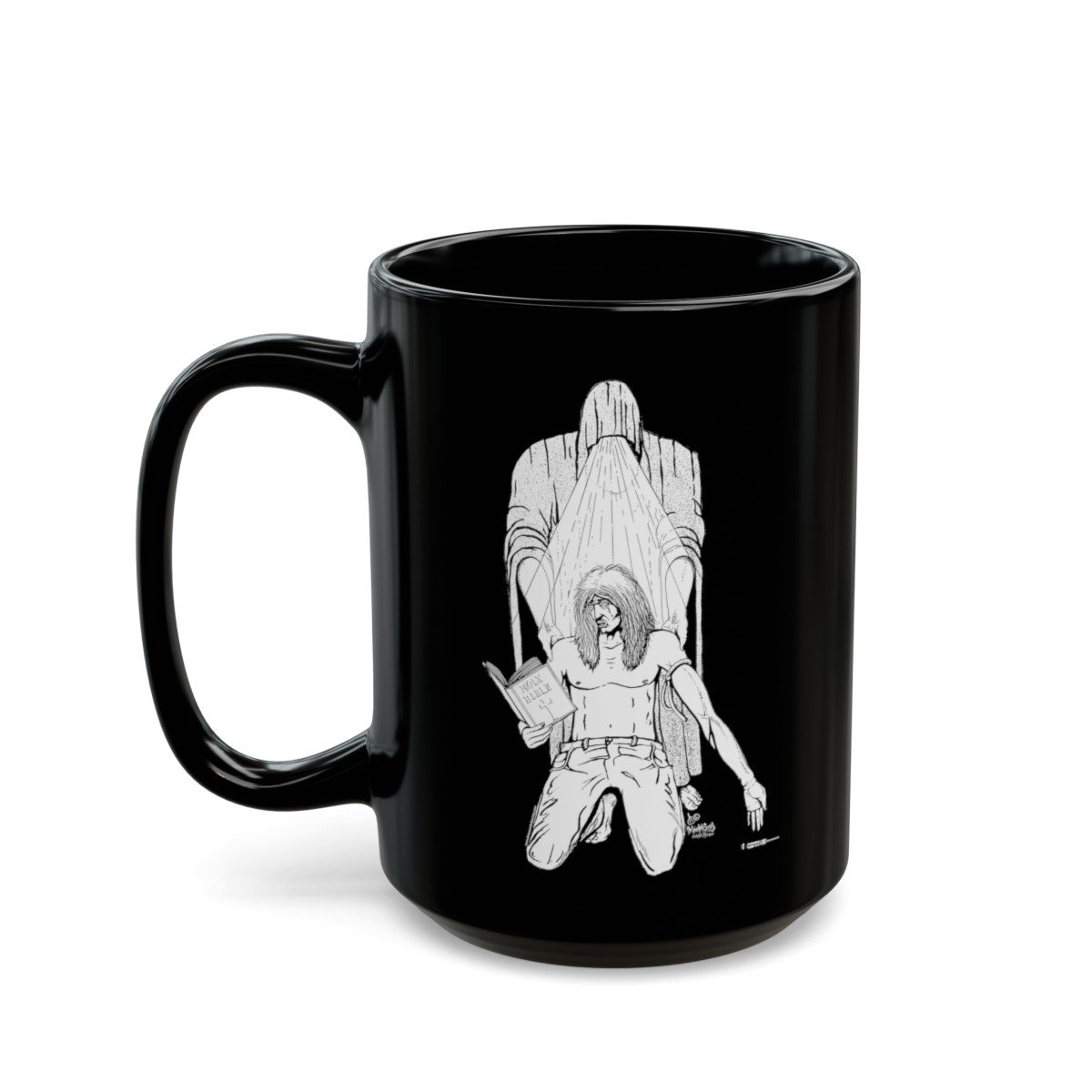 The Addict by The Wounded Society Black Mugs (11oz, 15oz) - Image 11