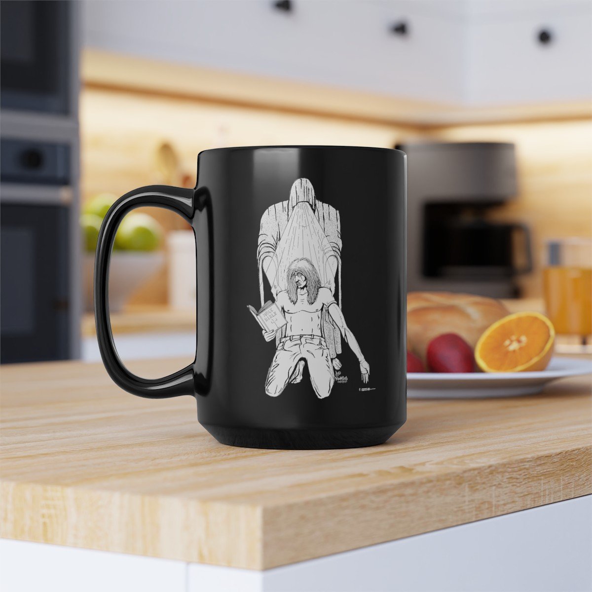 The Addict by The Wounded Society Black Mugs (11oz, 15oz) - Image 16