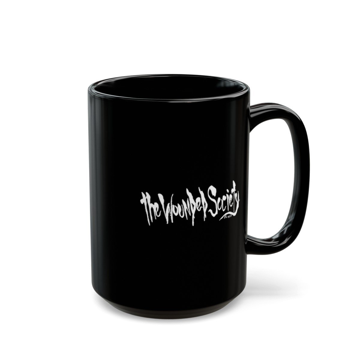 The Angel Of Death by The Wounded Society Black Mugs (11oz, 15oz) - Image 13