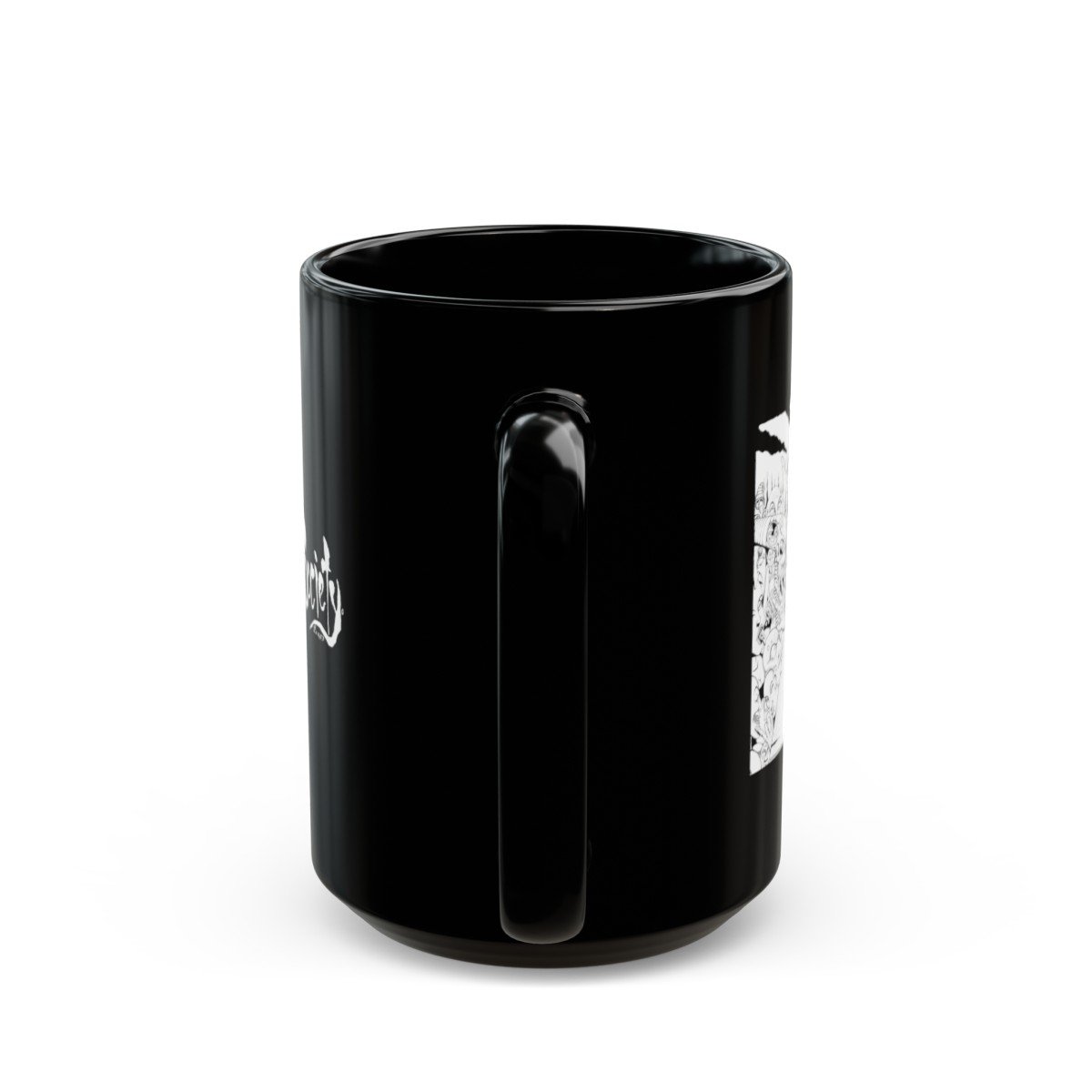 The Path by The Wounded Society Black Mugs (11oz, 15oz) - Image 12