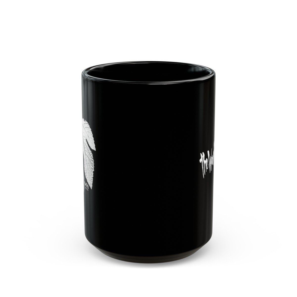 The Fig Leaf by The Wounded Society Black Mugs (11oz, 15oz) - Image 9