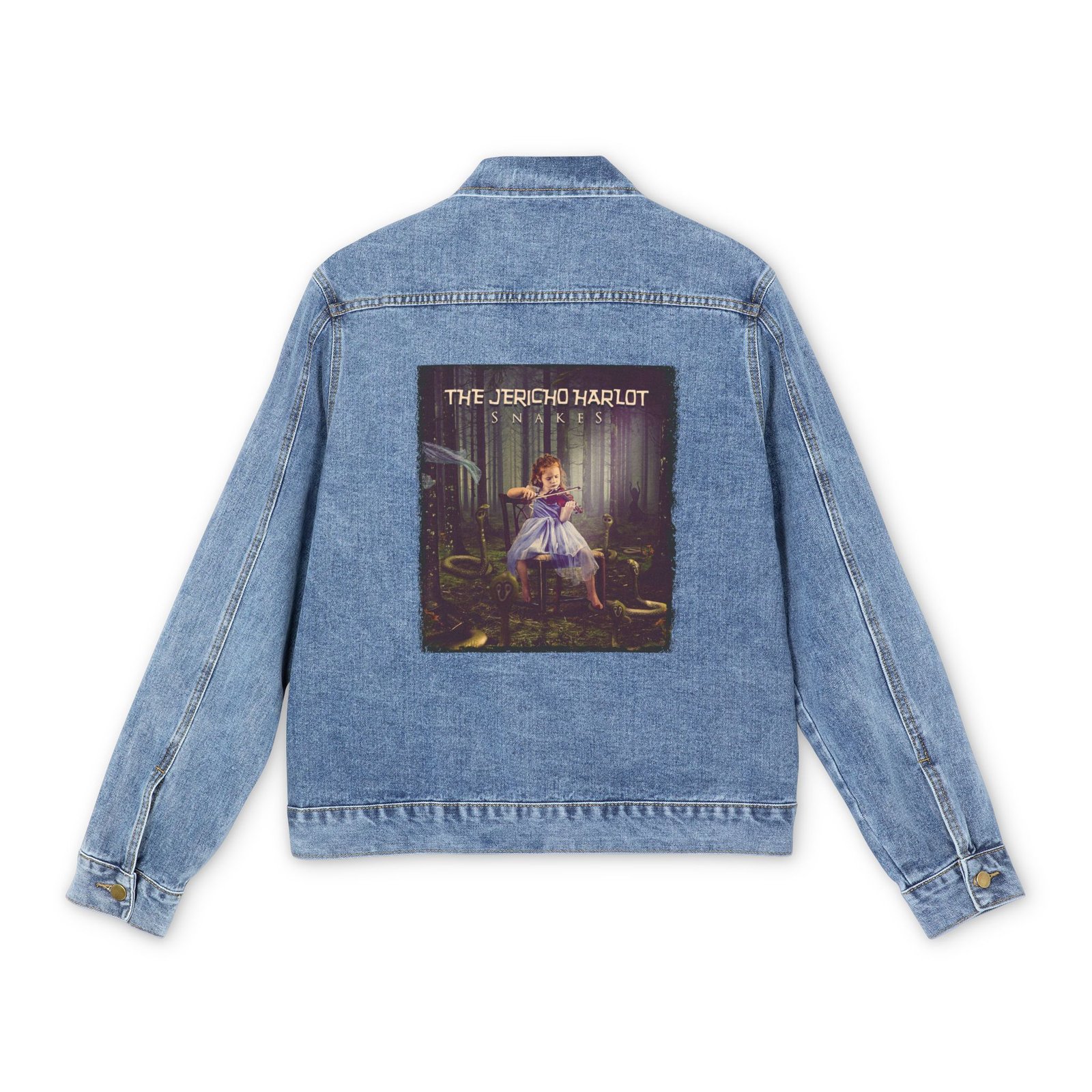 The Jericho Harlot - Snakes Men's Denim Jacket
