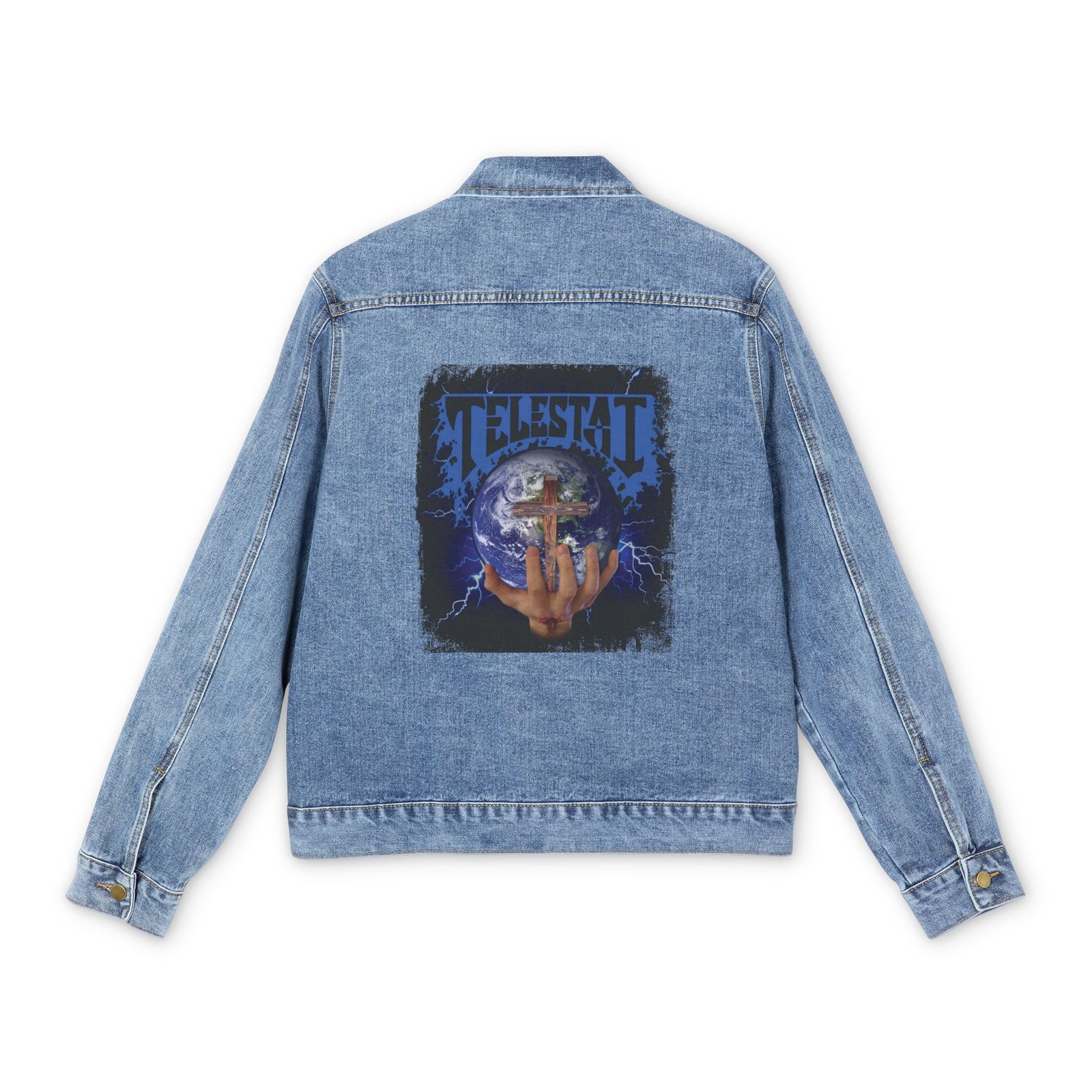 Telestai Men's Denim Jacket