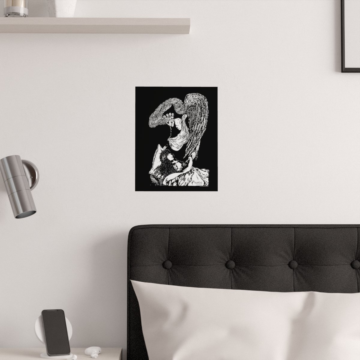 The Angel Of Death by The Wounded Society Poster Prints (210gsm) - Image 2